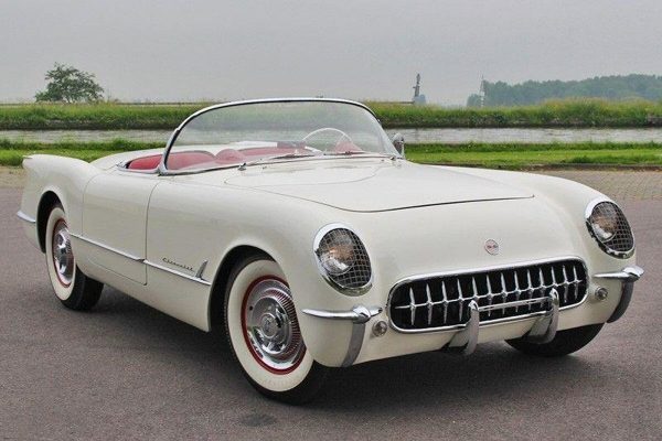 1954_Chevrolet_Corvette_White